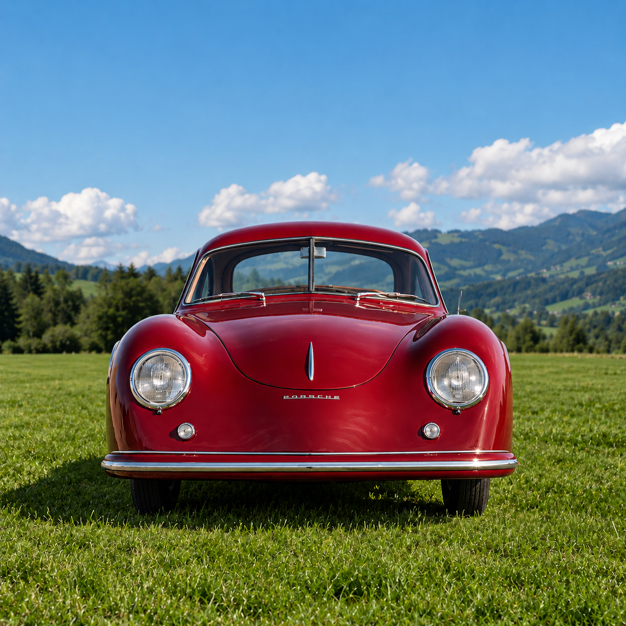 Porsche sports car